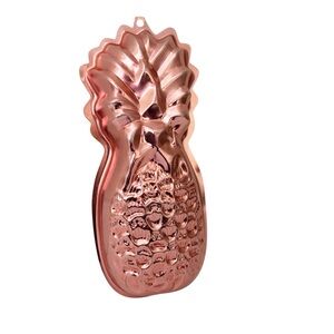 Vintage 70’s Copper Pineapple Jello Mold Wall Decor